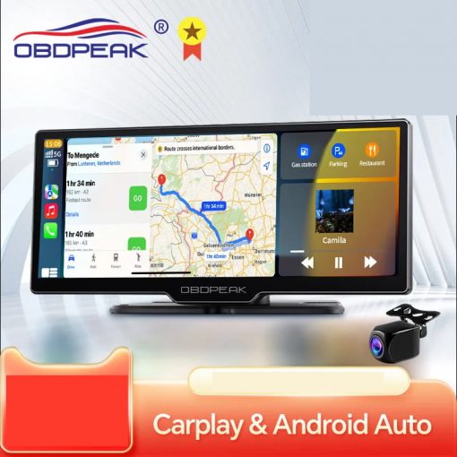 10.26&Quot; 4K Dash Camera (Carplay &Amp; Android Auto)