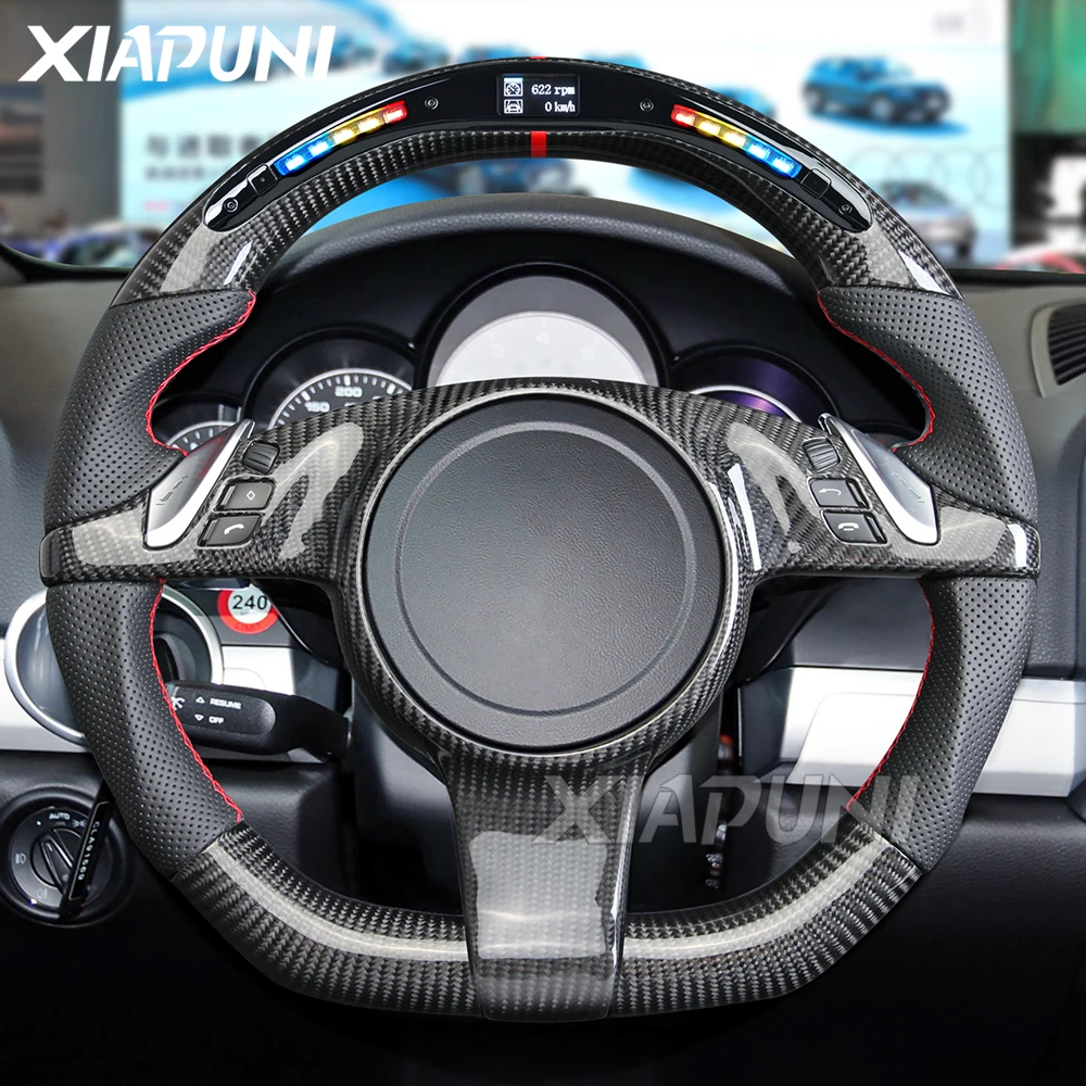 Carbon Fiber LED Steering Wheel (Cayenne, Panamera: 2010-2014)