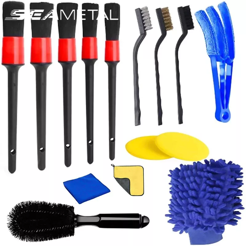 Car Cleaning & Detailing Kit (15 Pcs)