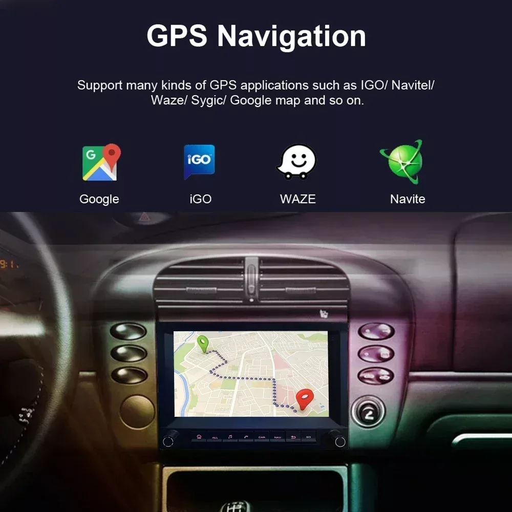 7&Quot; Gps Android 12 Carplay Navigation | Mfg Dreams 7&Quot; Gps Android 12 Carplay Navigation - Image 5