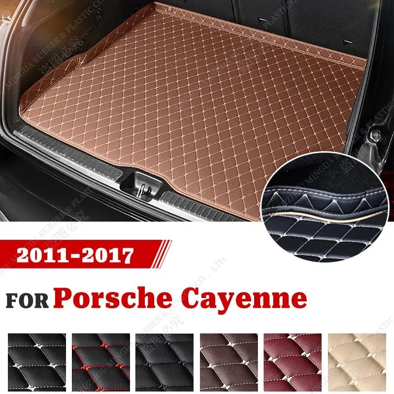 Waterproof Rear Cargo Trunk Mat Cayenne (2011-2017)