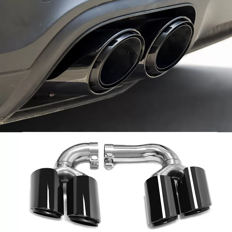 Quad Exhaust Tip Muffler, Cayenne (2018-2022)