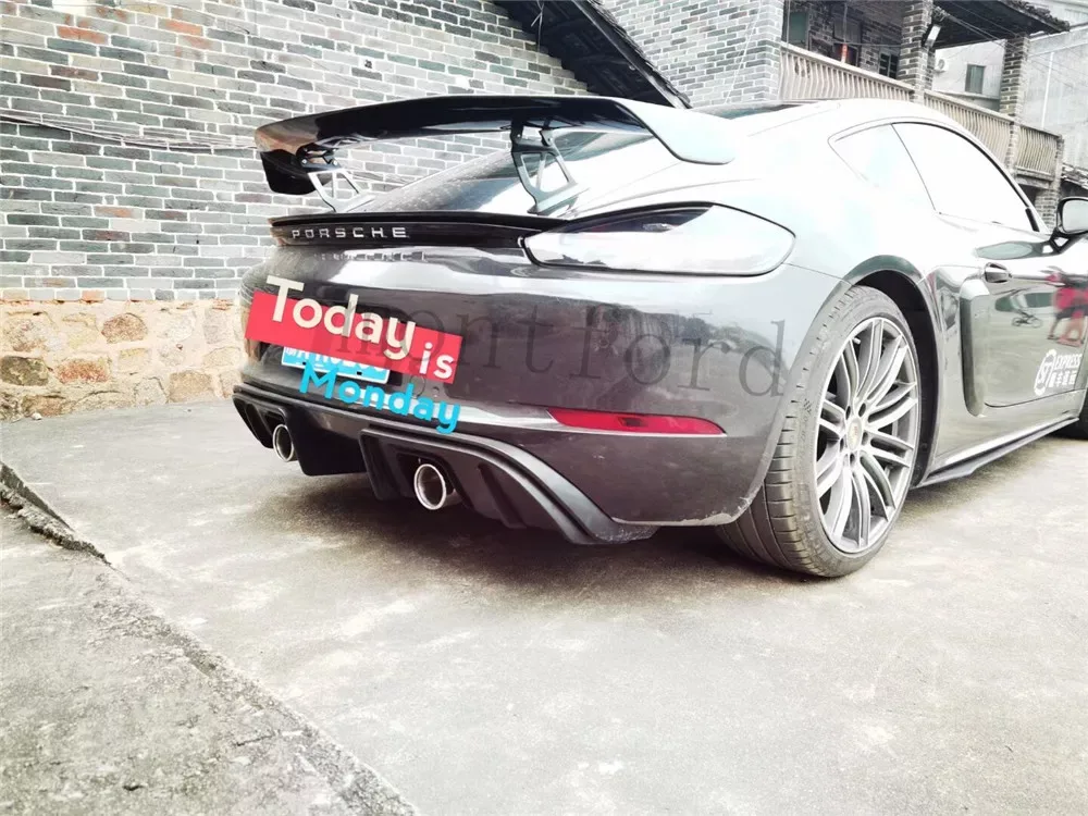 Carbon Fiber Rear Trunk Wing (Cayman, Boxster, 981, 986, 987, 718) | Mfg Dreams Carbon Fiber Rear Trunk Wing (Cayman, Boxster, 981, 986, 987, 718) - Image 5