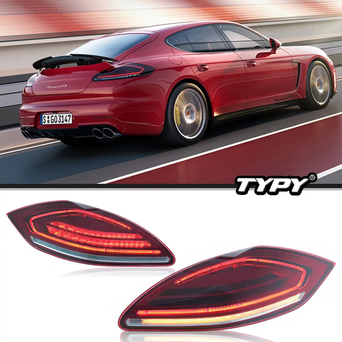 Full LED Tail Lights, Panamera (2010-2013)