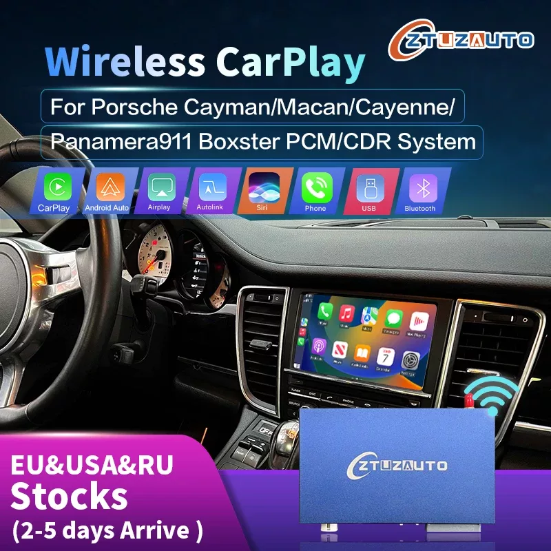 Wireless Apple Carplay & Android Auto (Porsche)