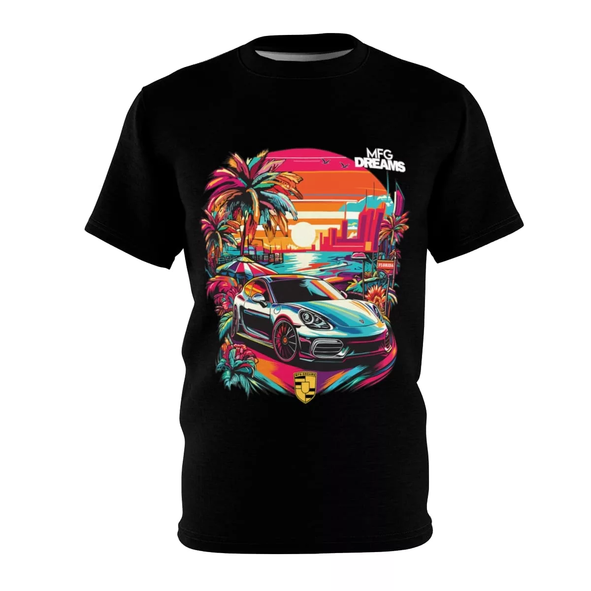 Unisex Cut & Sew Tee (AOP)