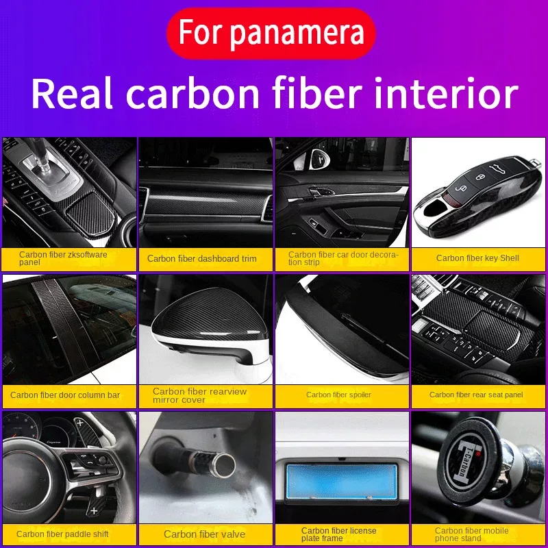 Carbon Fiber Panels & Trim (Panamera)