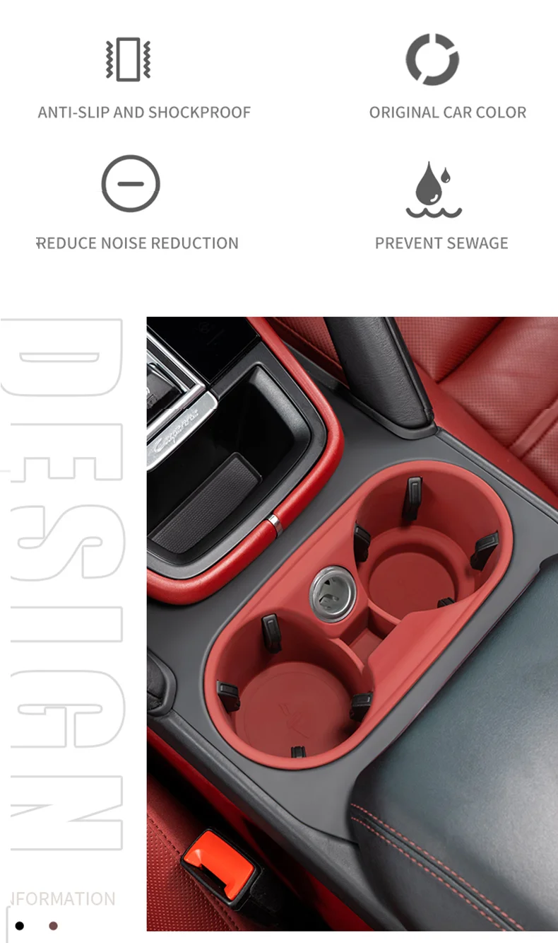 Cup Holder &Amp; Center Console Insert (Cayenne &Amp; Macan)