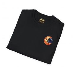 Florida Moons &Amp; Stars (Unisex Graphic Tee) In Black - Front Closeup