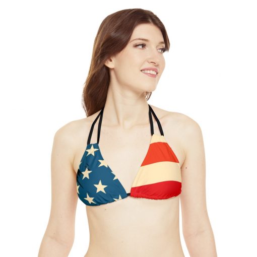 Usa Strappy Bikini Set