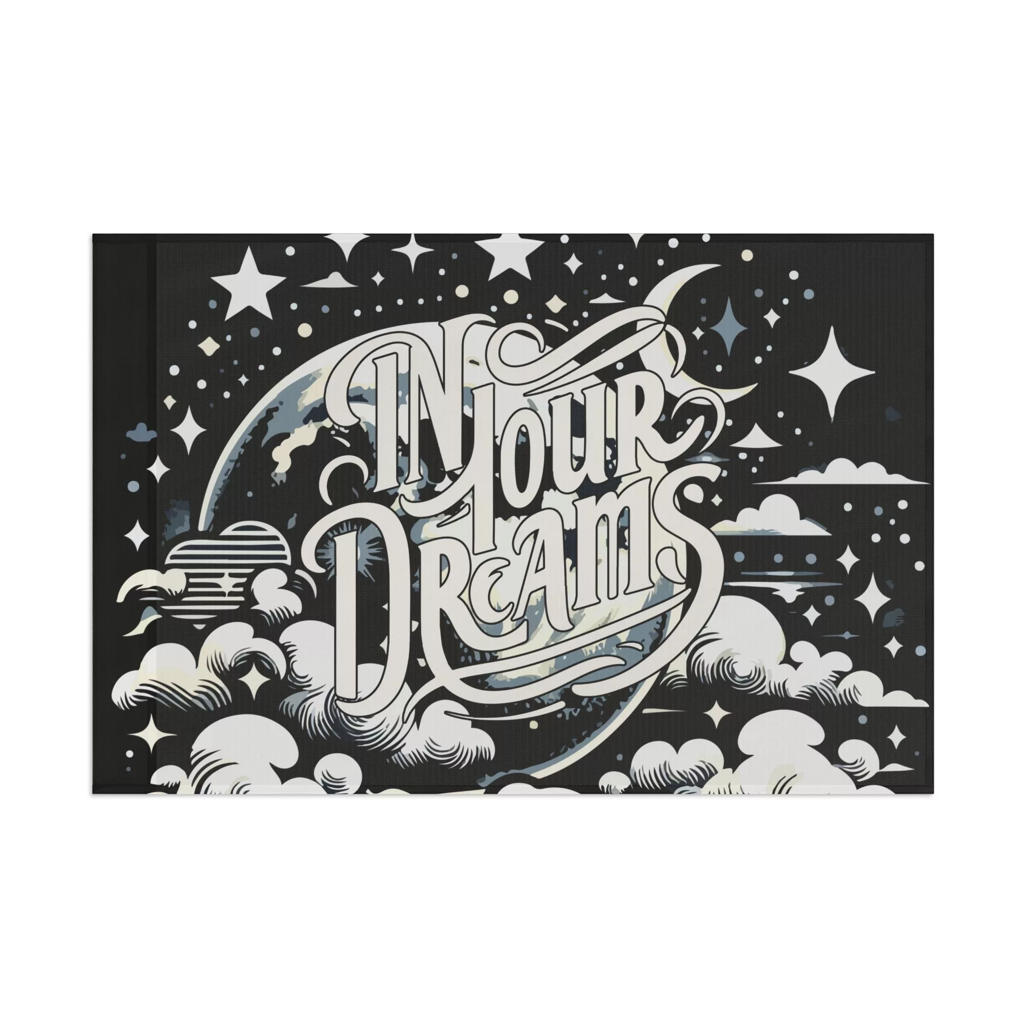 In Your Dreams - Moon, Stars, & Clouds Flag