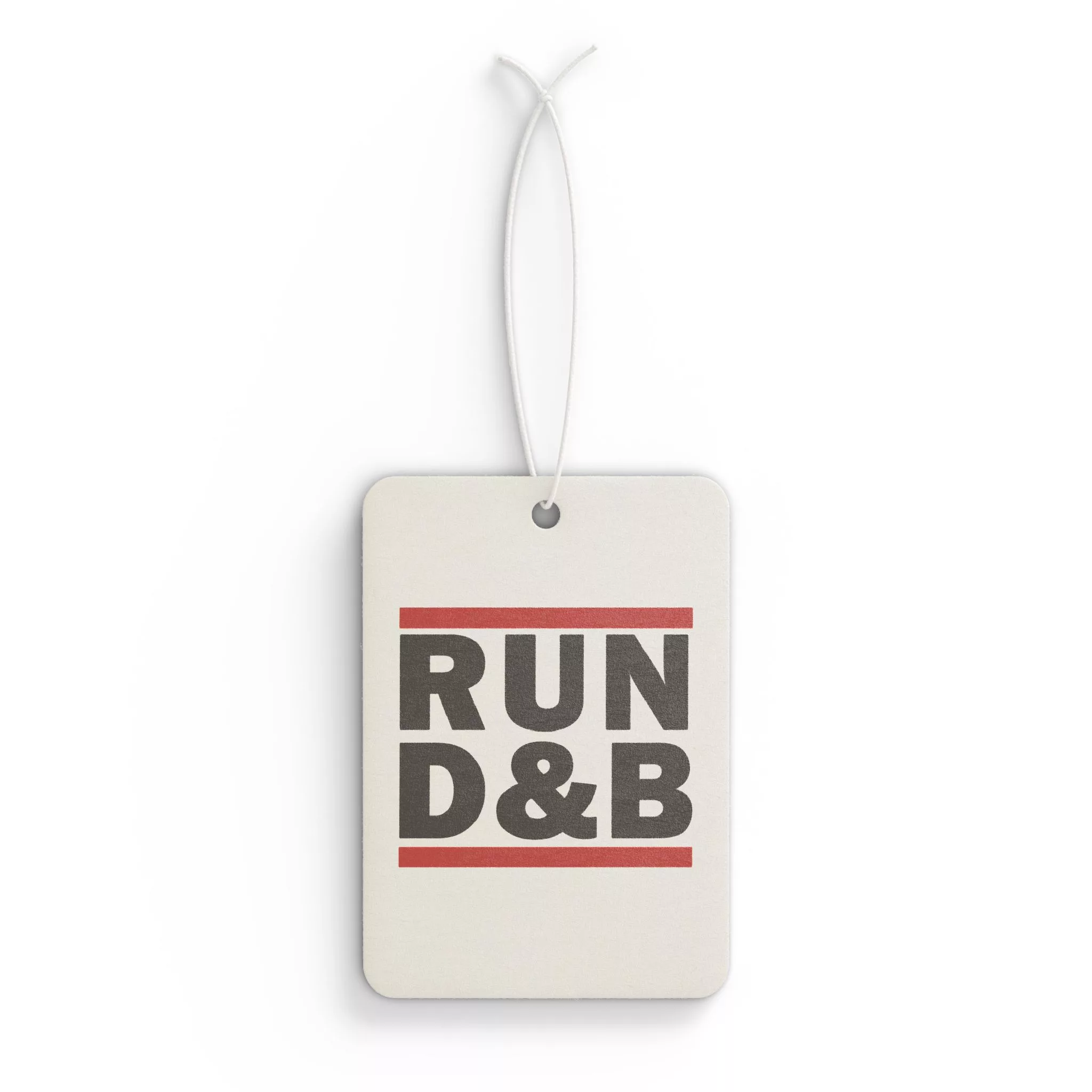 Run Drum & Bass (White) Car Air Freshener