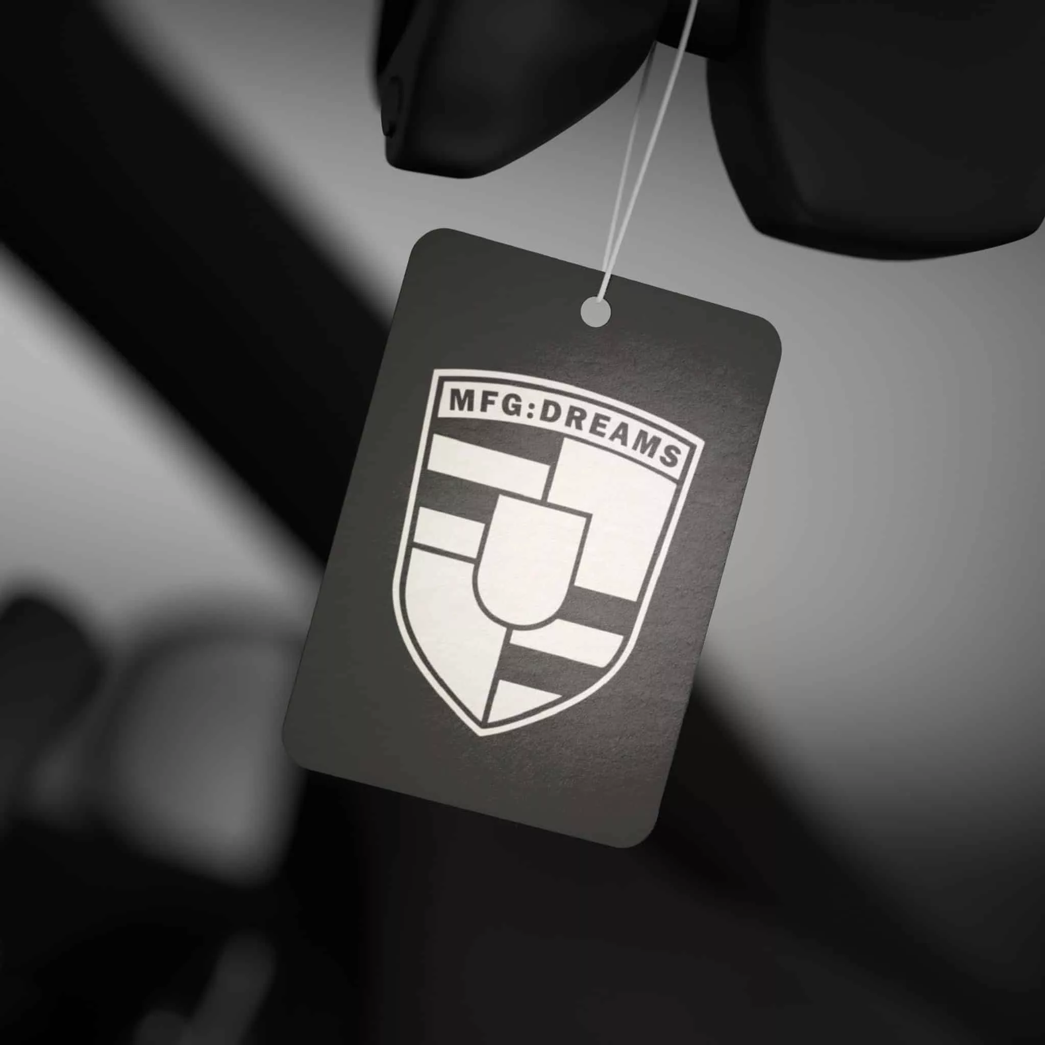 Mfg:dreams (Black) Car Air Freshener | Mfg Dreams Mfg:dreams (Black) Car Air Freshener - Image 6