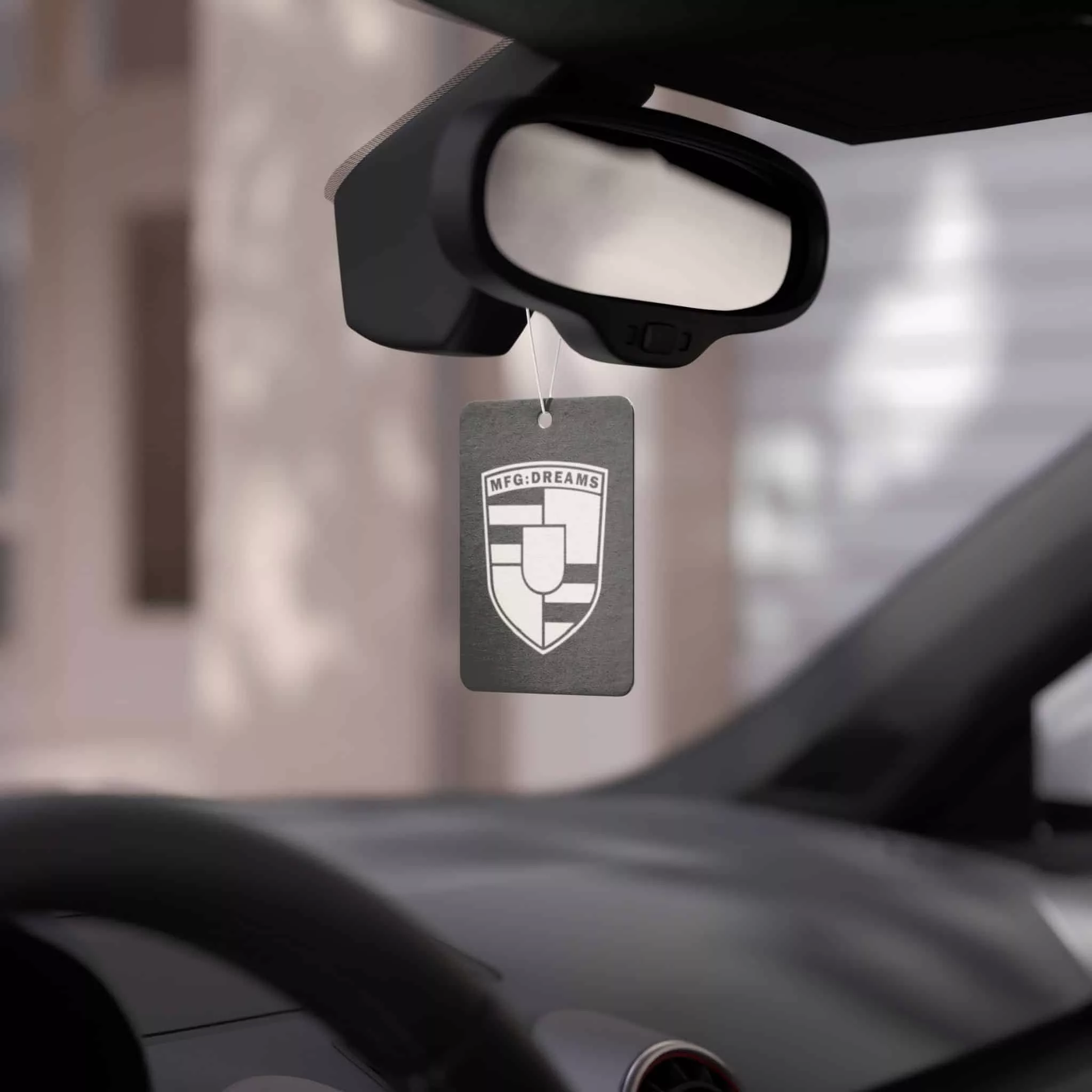 Mfg:dreams (Black) Car Air Freshener | Mfg Dreams Mfg:dreams (Black) Car Air Freshener - Image 5