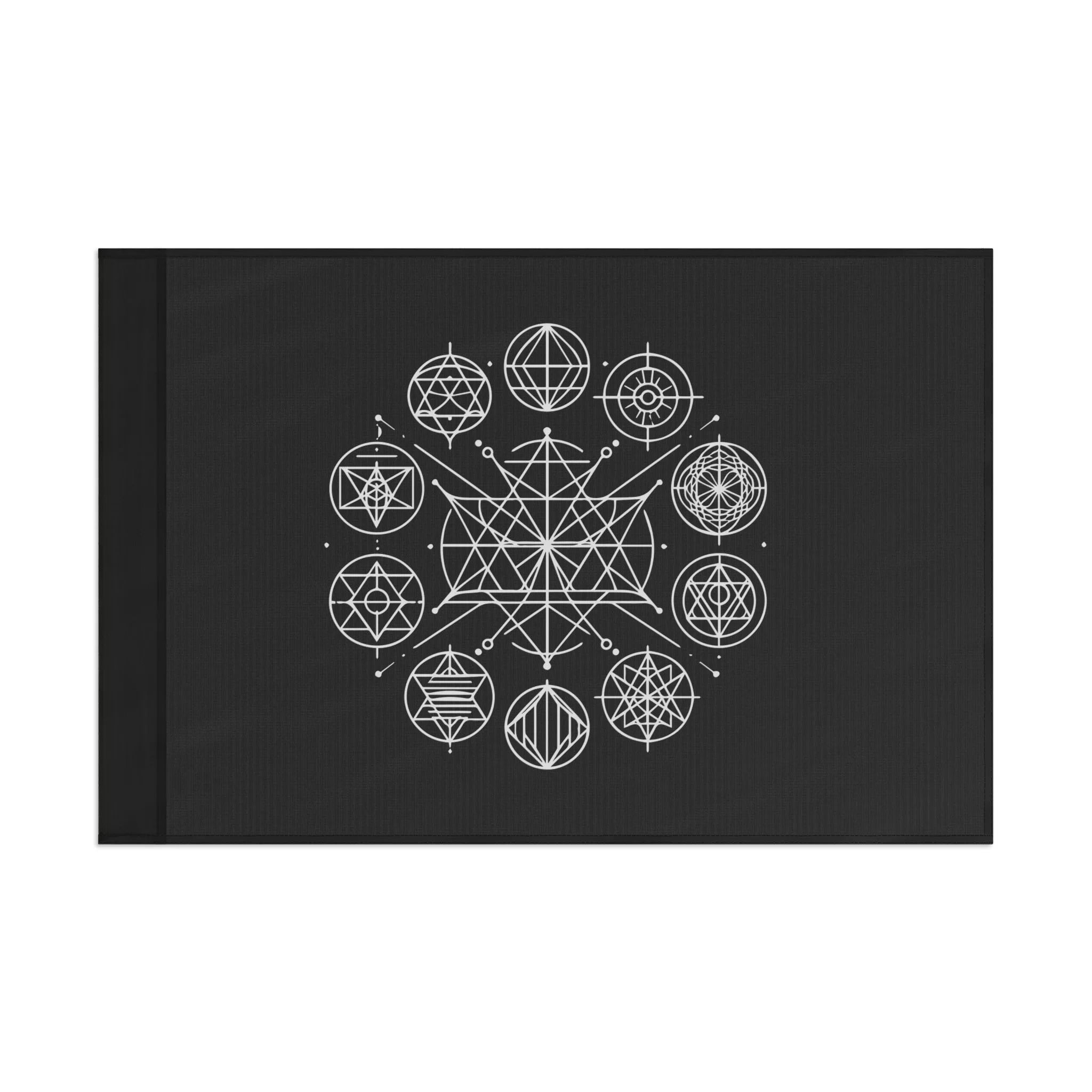 Sacred Geometry Flag
