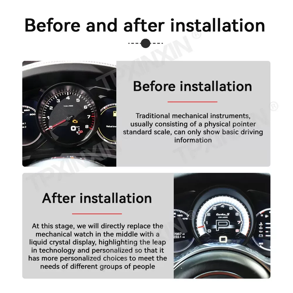 New Digital Dashboard Cockpit For Porsche Cayenne / Panamera 2016-2023 | Mfg Dreams New Digital Dashboard Cockpit For Porsche Cayenne / Panamera 2016-2023 - Image 3