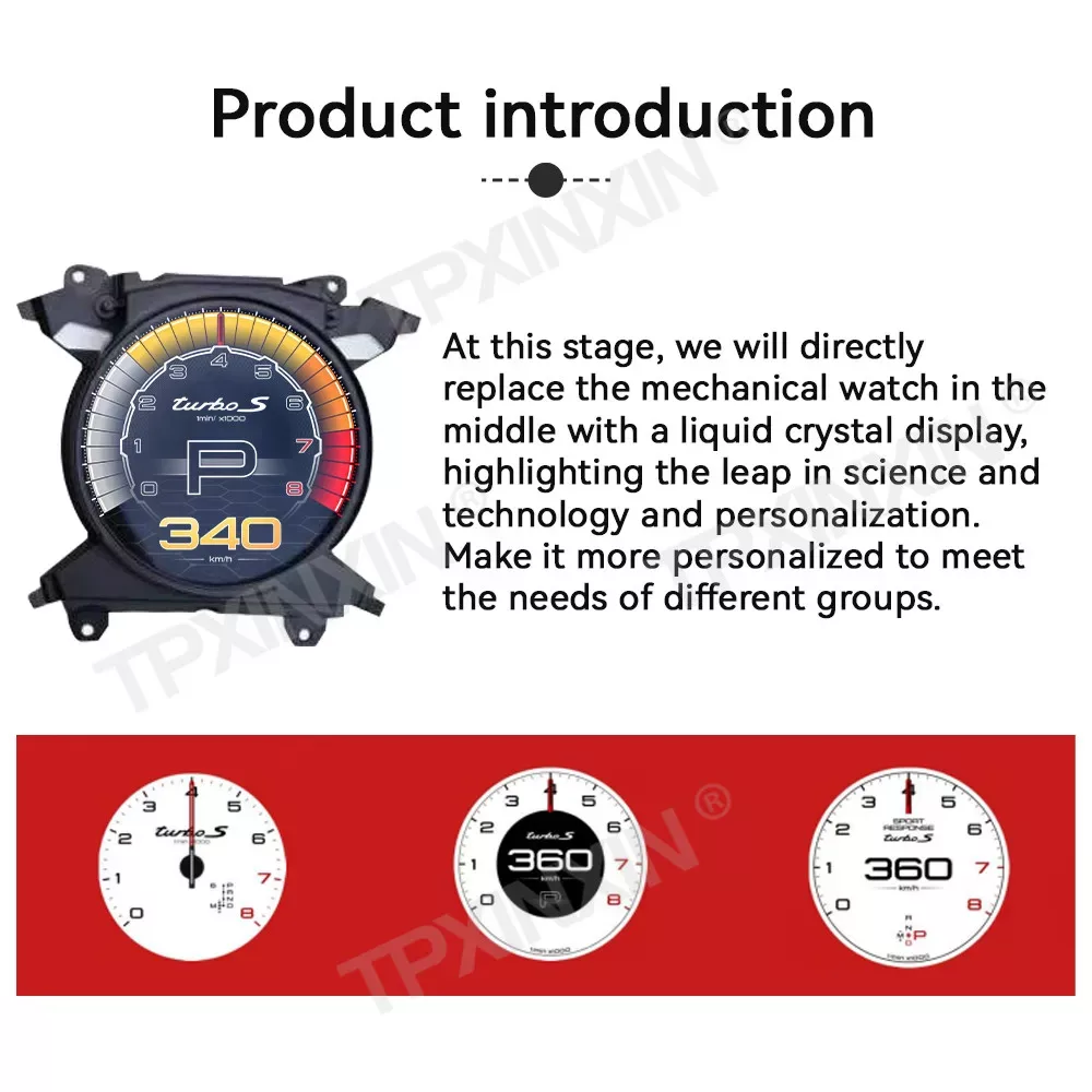 New Digital Dashboard Cockpit For Porsche Cayenne / Panamera 2016-2023 | Mfg Dreams New Digital Dashboard Cockpit For Porsche Cayenne / Panamera 2016-2023 - Image 4