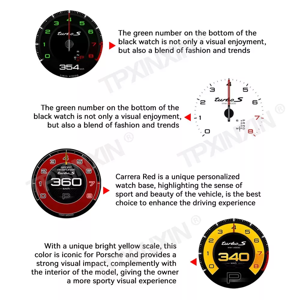 New Digital Dashboard Cockpit For Porsche Cayenne / Panamera 2016-2023 | Mfg Dreams New Digital Dashboard Cockpit For Porsche Cayenne / Panamera 2016-2023 - Image 5