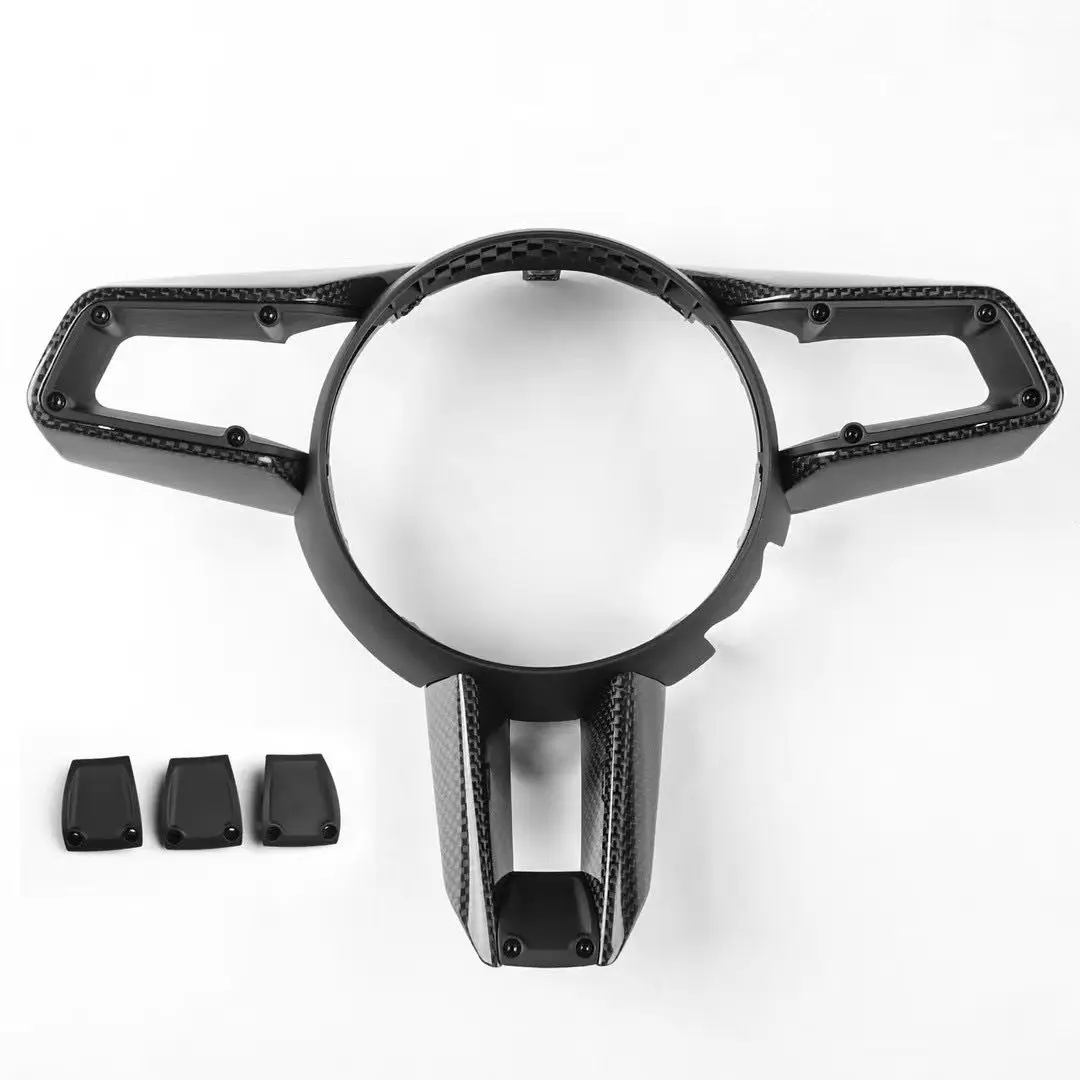Porsche 911 (992) Carbon Fiber Steering Wheel Trim (2022-2024)