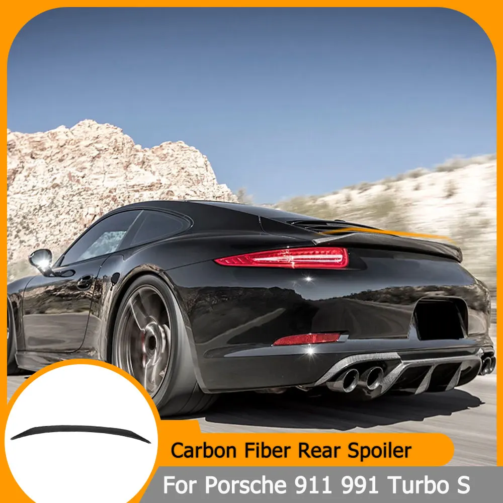 Carbon Fiber Trunk Spoiler Wing (911: 2012-2018)