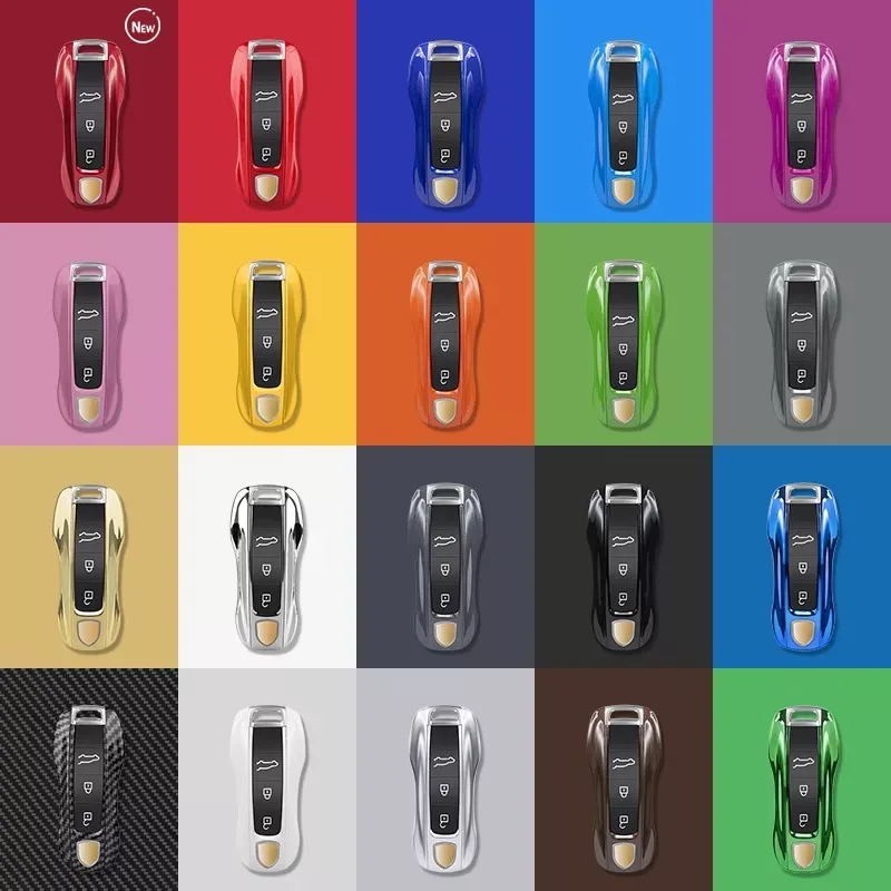 Premium Key Fob Cover (Porsche Cayenne, Panamera, Macan, 911)