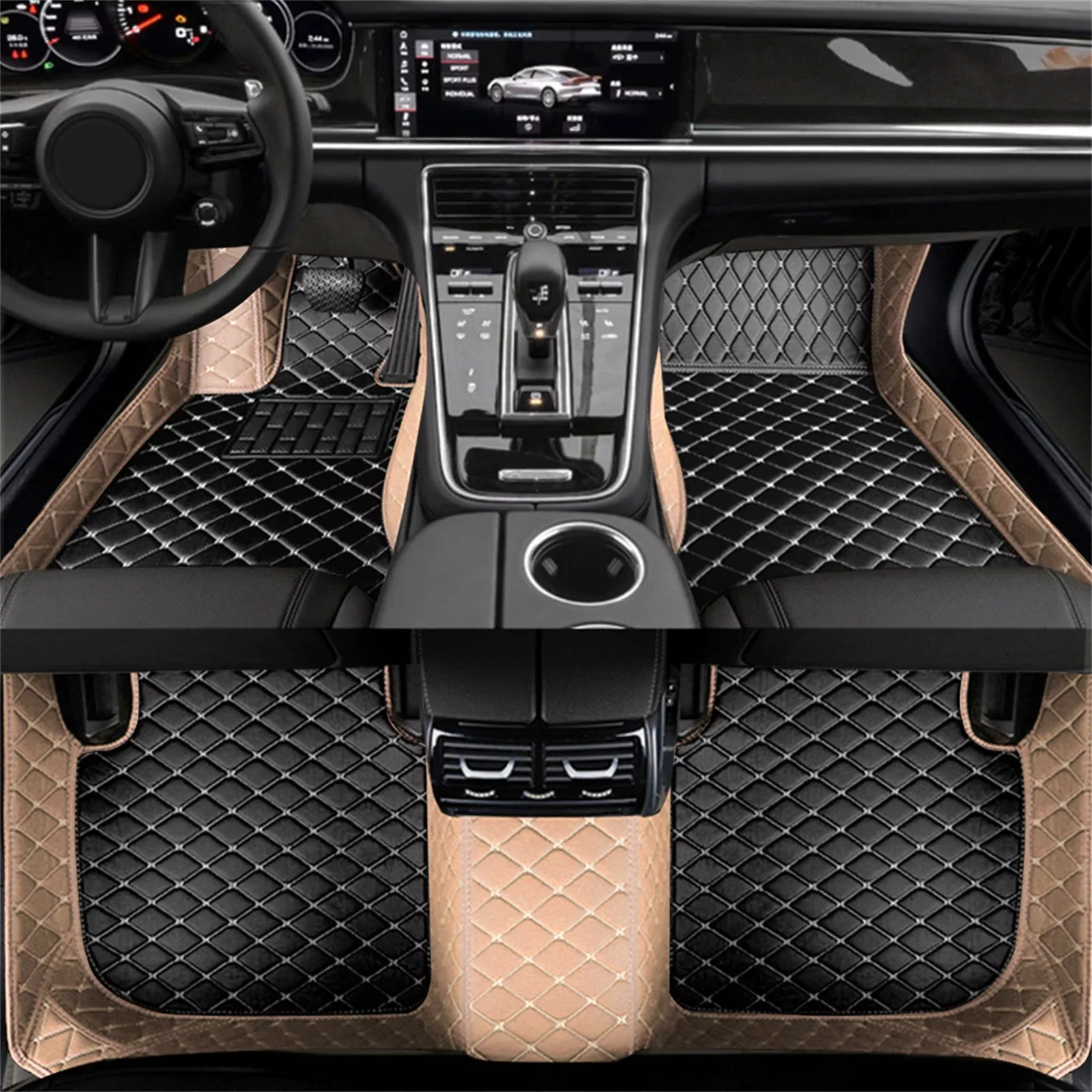 Custom Car Floor Mat For Porsche Macan 2014-2023 Boxster 2012-2017 2004-2011 | Mfg Dreams Custom Car Floor Mat For Porsche Macan 2014-2023 Boxster 2012-2017 2004-2011 - Image 4