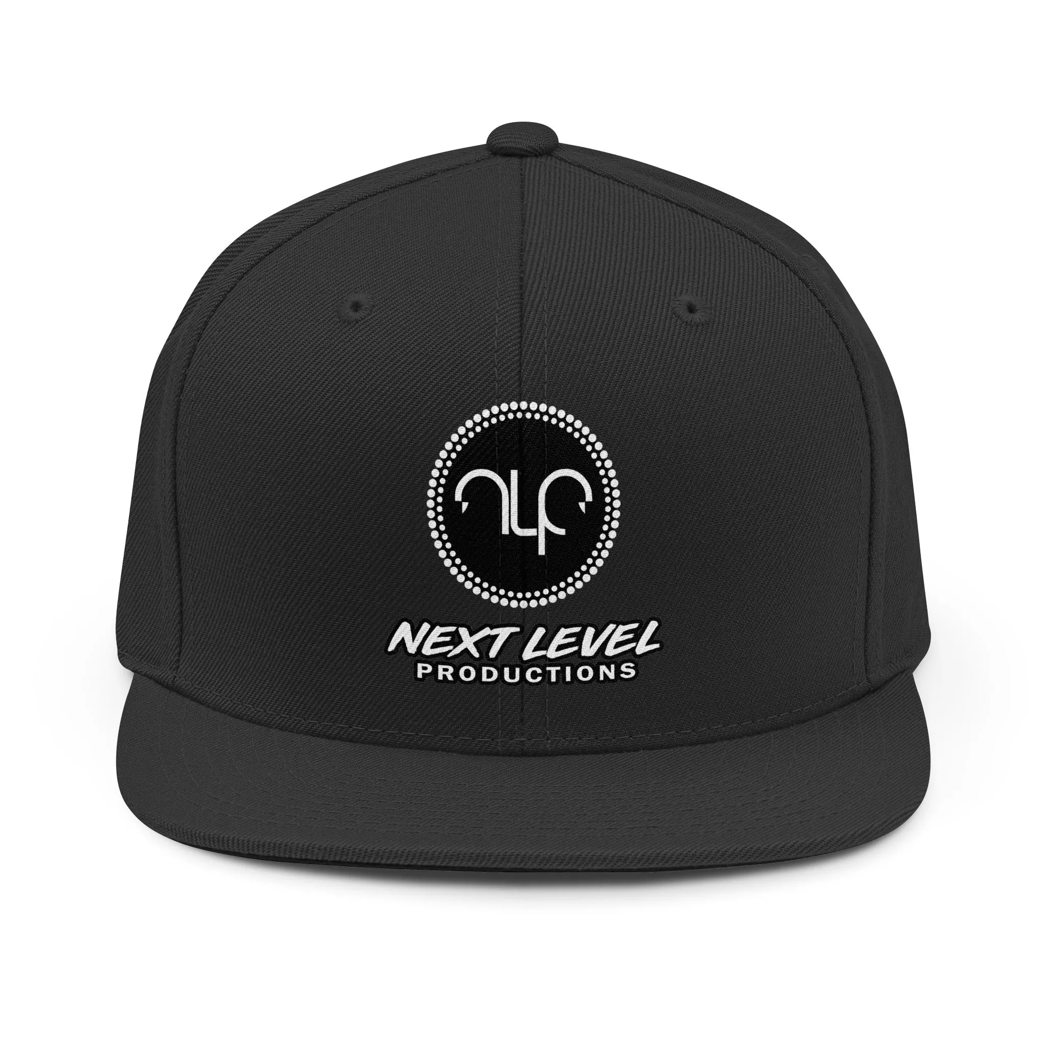 Next Level Productions Essential Snapback (Black Bottom)