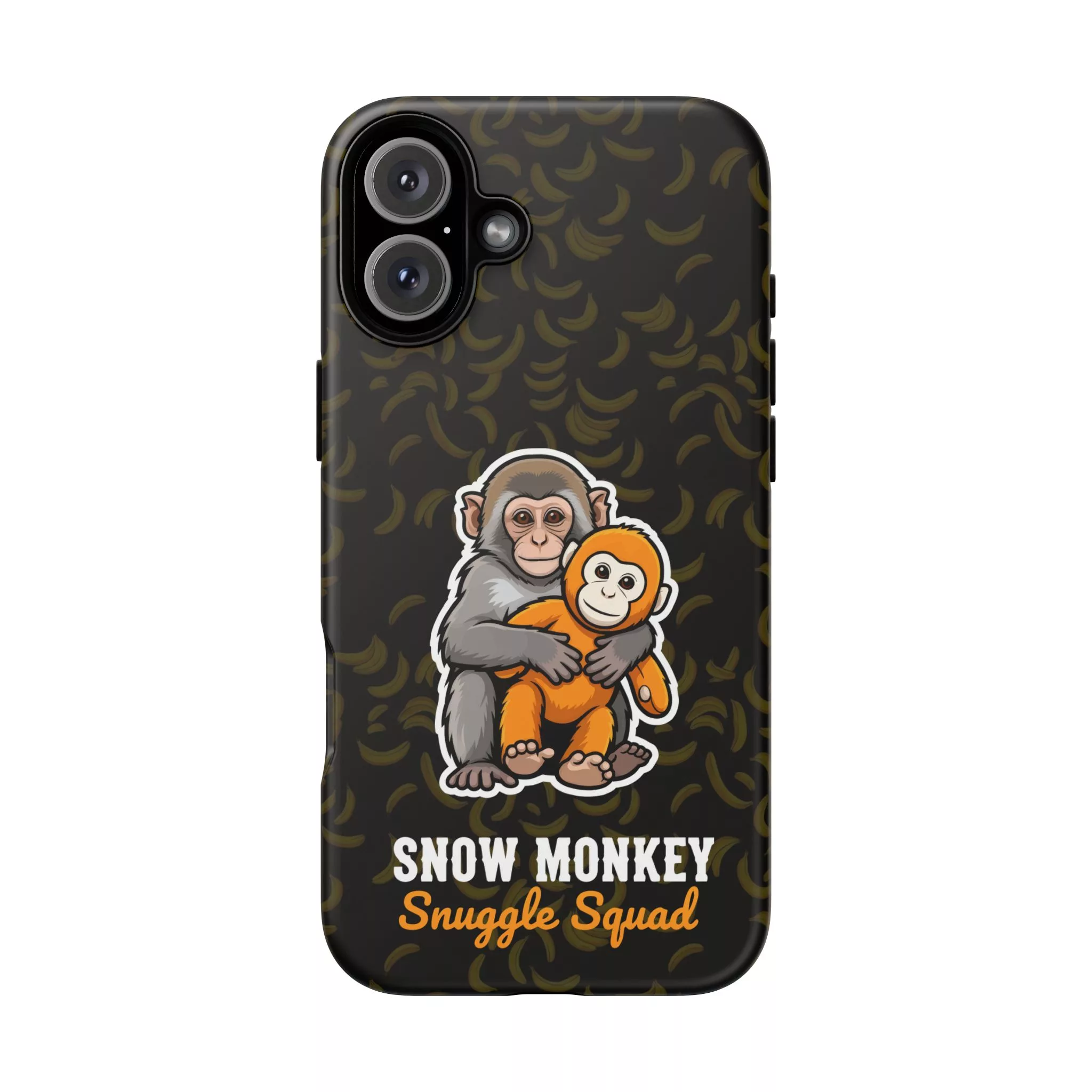 Snow Monkey Snuggle Squad (Protective Phone Case) | Mfg Dreams Snow Monkey Snuggle Squad (Protective Phone Case) - Image 9