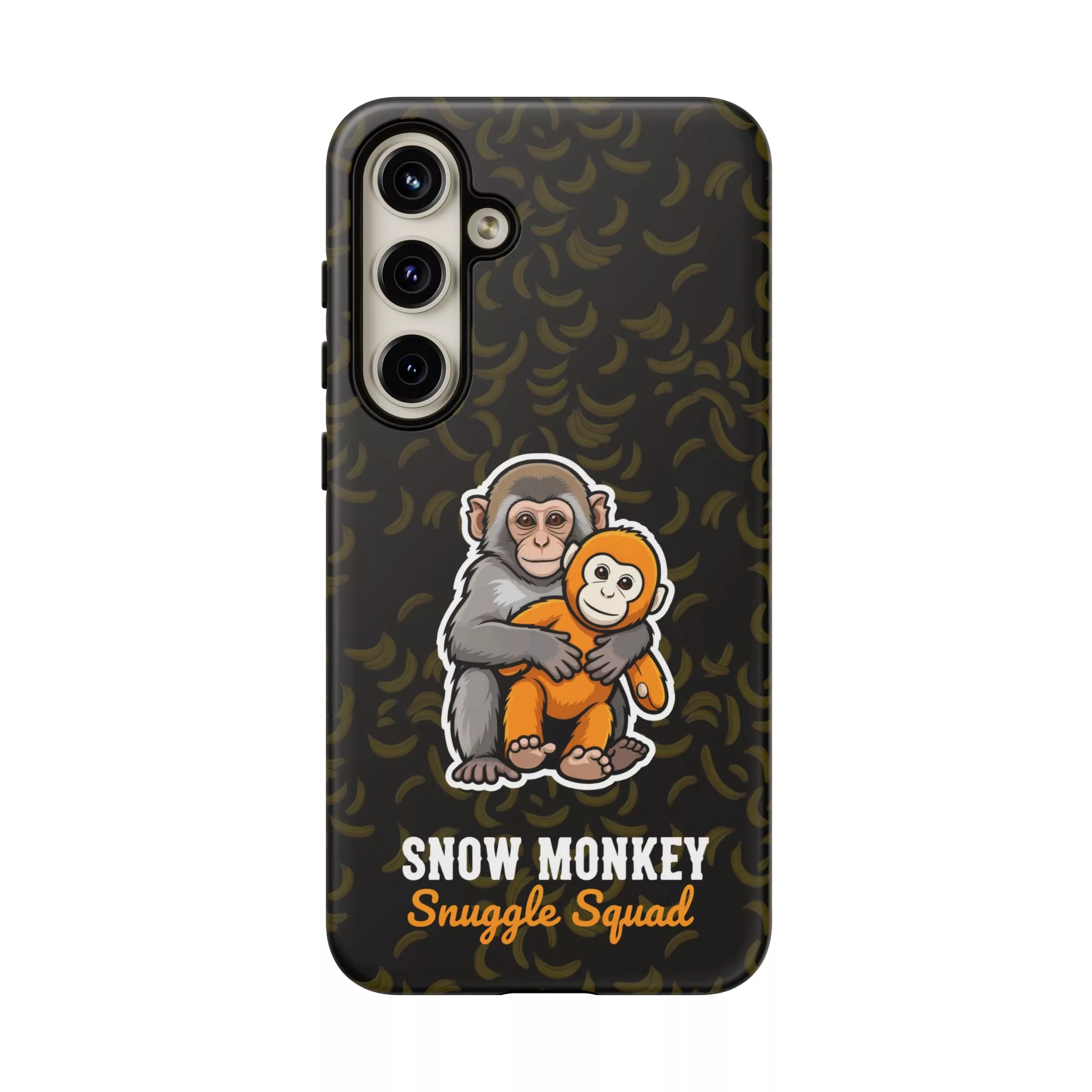 Snow Monkey Snuggle Squad (Protective Phone Case) | Mfg Dreams Snow Monkey Snuggle Squad (Protective Phone Case) - Image 5