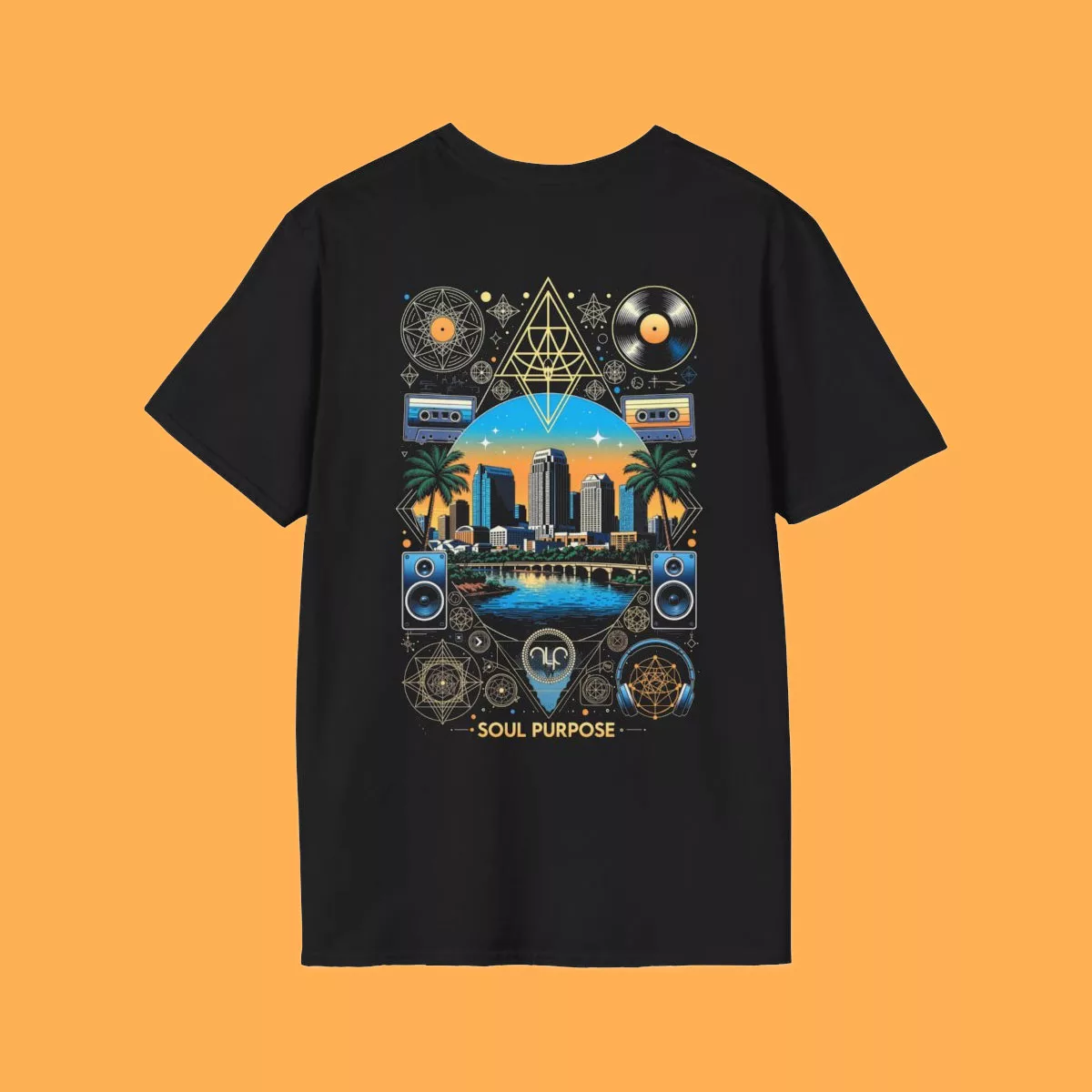 Nlp, Vibration City, Softstyle Tee (Next Level Productions Official)