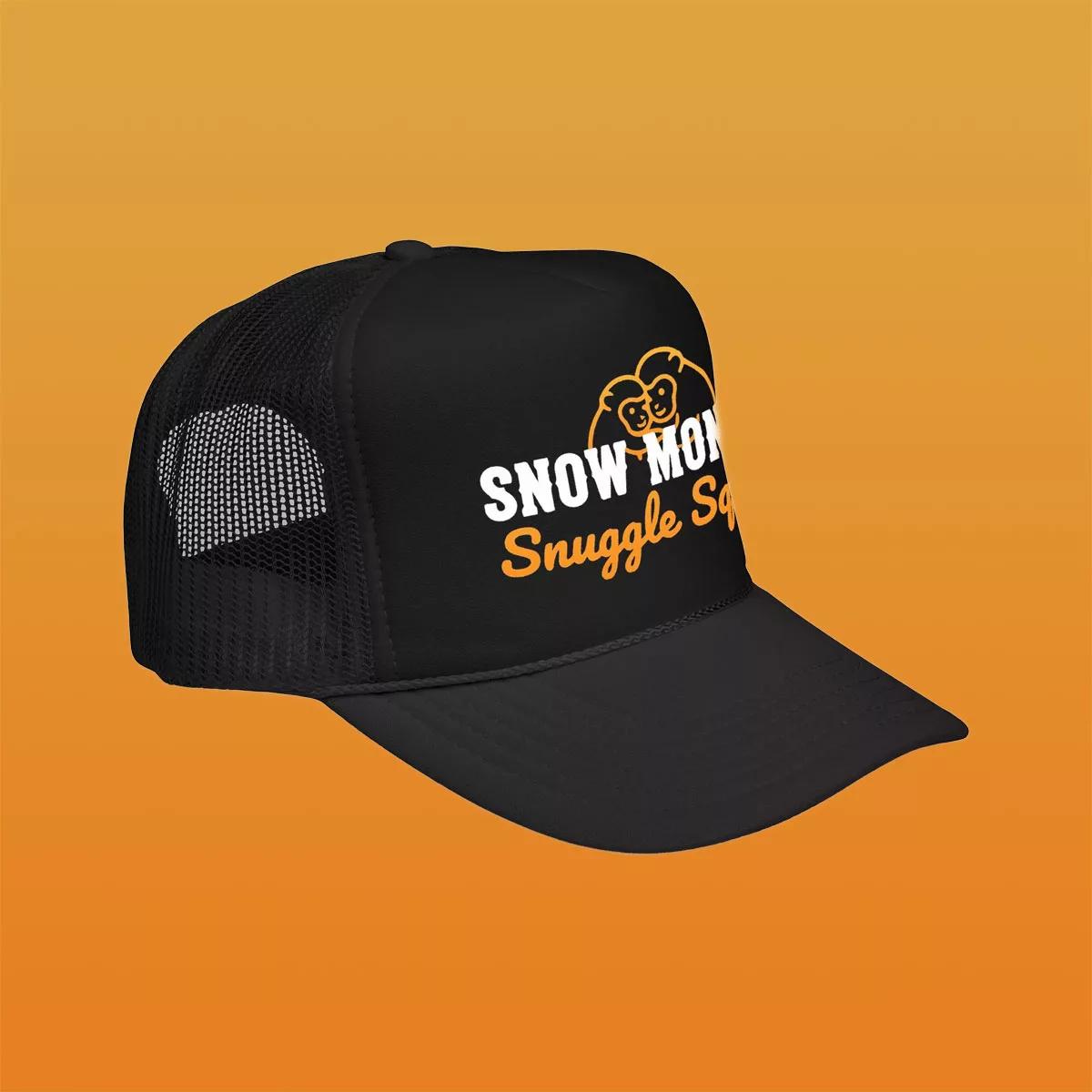 Punch The Monkey Snuggle Squad Trucker Hat