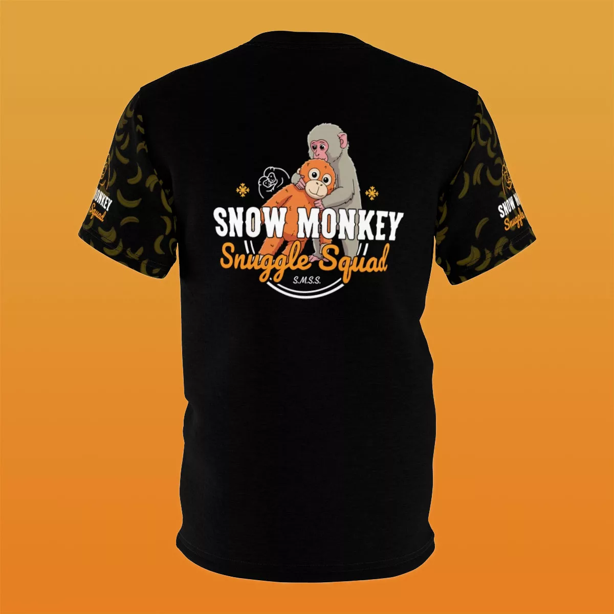 In A World Full Of Monkeys Be A Punch Tee (Snow Monkey Snuggle Squad) | Mfg Dreams Punch The Monkey - Snuggle Squad