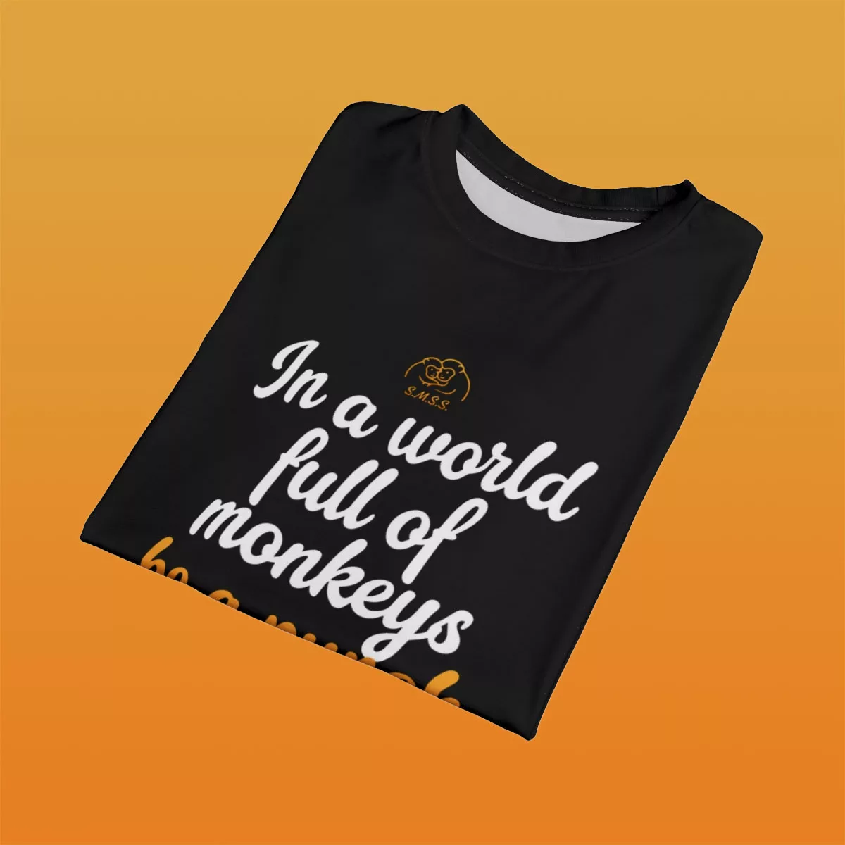 In A World Full Of Monkeys Be A Punch Tee (Snow Monkey Snuggle Squad) | Mfg Dreams Punch The Monkey - Snuggle Squad
