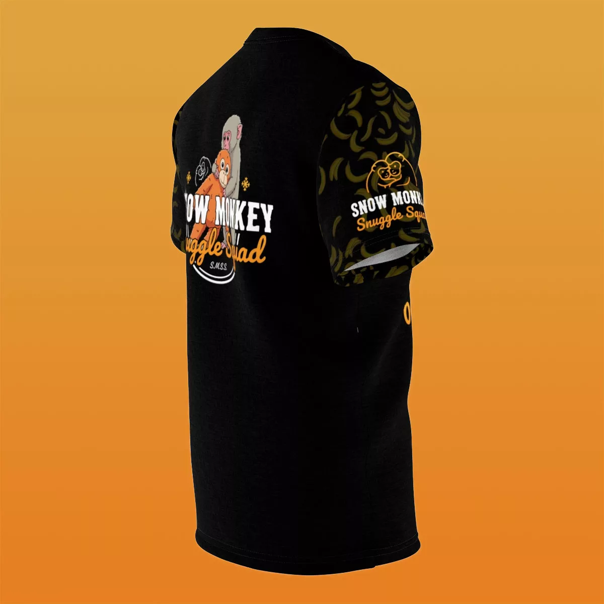 In A World Full Of Monkeys Be A Punch Tee (Snow Monkey Snuggle Squad) | Mfg Dreams Punch The Monkey - Snuggle Squad