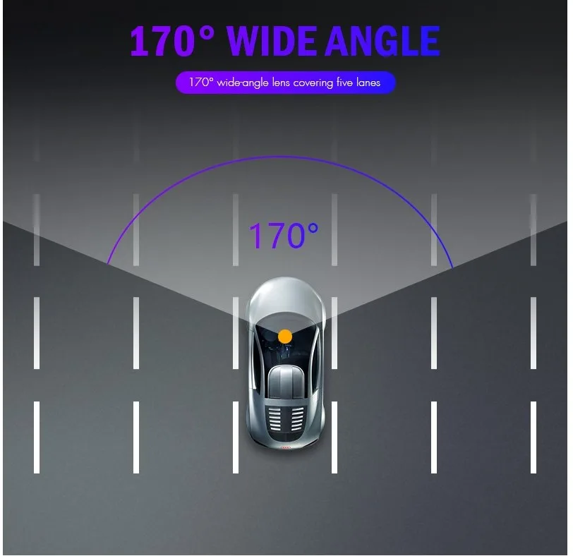 Dual Lens Full Hd Dash Camera