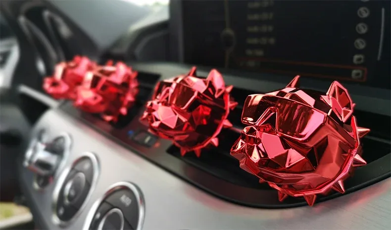 Creative Bulldog Car Air Freshener With Gift Box Creative Bulldog Car Air Freshener With Gift Box