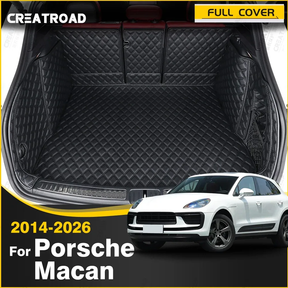 Shop | Mfg Dreams Creatroad For Porsche Macan 2014-2026 2025 2024 2023 2022 Auto Full Coverage Trunk Mat Car Boot Interior Protector Accessories