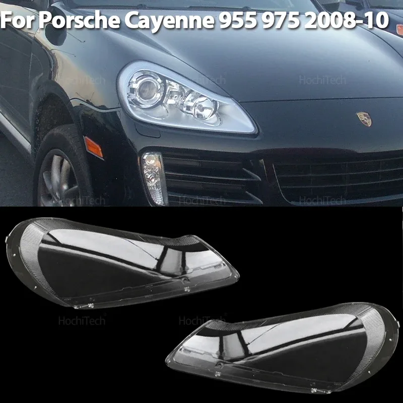 Shop | Mfg Dreams Head Lights Cover For Porsche Cayenne S Gts E1 9Pa 955 957 2008-2010 Transparent Housing Front Headlights Lens Shell Lampcover