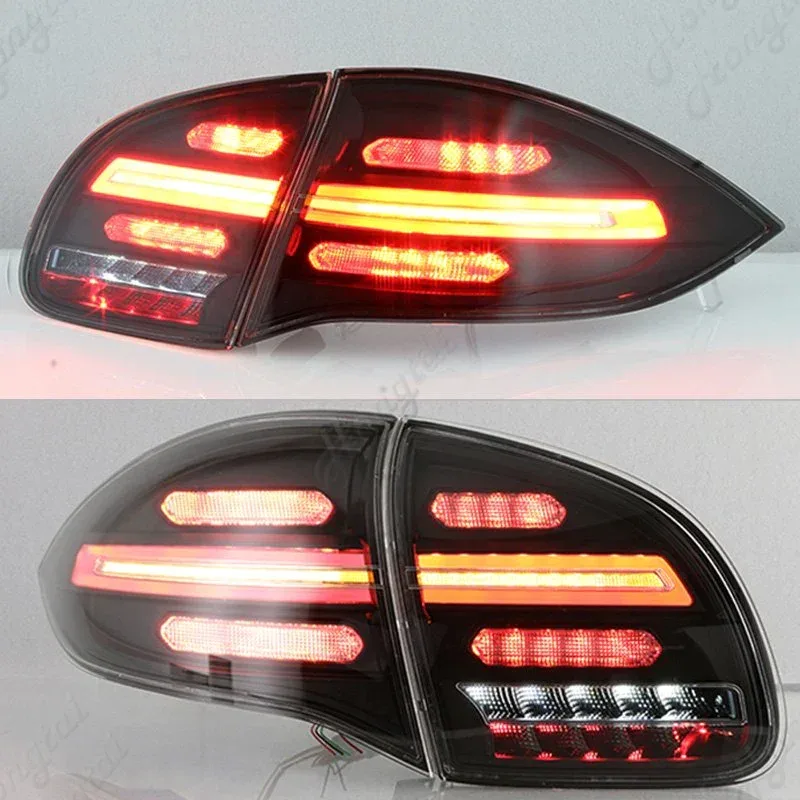 Alternative view of Taillight Assembly For Porsche Cayenne S GTS 3.0L 4.8L 2011-2012 2013 2014 2015 LED Rear Tail Lights Turn/Brake/Reversing Lights