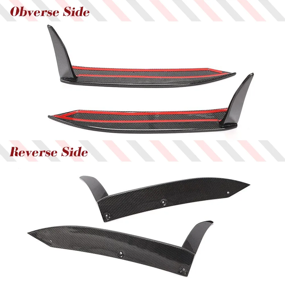 Carbon Fiber Car Rear Bumper Splitters Spoiler For Porsche 911 Carrera 4 2017 Auto Car Rear Splitters Canards Body Kits | Mfg Dreams Carbon Fiber Car Rear Bumper Splitters Spoiler For Porsche 911 Carrera 4 2017 Auto Car Rear Splitters Canards Body Kits - Image 5