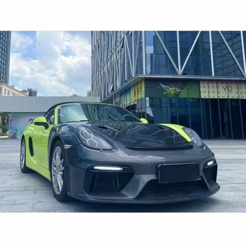 For Porsche Cayman Boxster 981 Upgrade Gt4 Body Kit With Front Bumper Vent Grille Front Lip Body Kit | Mfg Dreams For Porsche Cayman Boxster 981 Upgrade Gt4 Body Kit With Front Bumper Vent Grille Front Lip Body Kit - Image 5