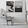 Black White Fashion Luxury Brand Race Car Art Prints For Porsche Vehicle Posters Old 911 Canvas Painting Living Room Decor | Mfg Dreams 20976 Anxmyi | Mfg Dreams