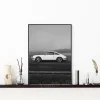 Black White Fashion Luxury Brand Race Car Art Prints For Porsche Vehicle Posters Old 911 Canvas Painting Living Room Decor | Mfg Dreams 20976 Pbafi6 | Mfg Dreams