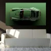1Pc Frameless Canvas Painting Modern Luxury Sports Car 911 Carrera Canvas Painting Classical Supercar Green Poster And Print Wal | Mfg Dreams 21748 Aqbrex | Mfg Dreams