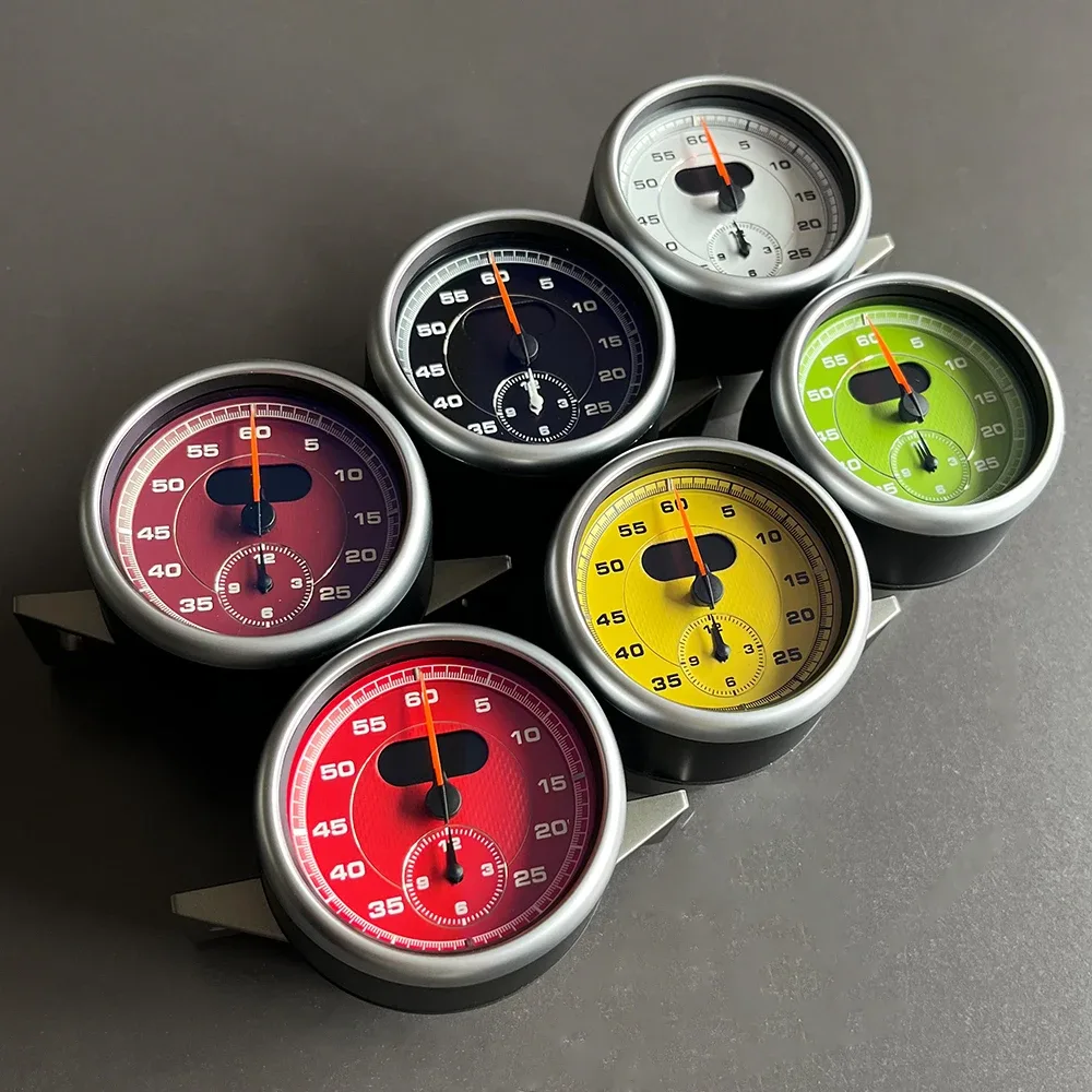 Stopwatch For Porsche 911 991 2012-2018 Dashboard Clock Compass Sport Chrono Watch Instrument Panel Center Cover Car Accessories | Mfg Dreams Stopwatch For Porsche 911 991 2012-2018 Dashboard Clock Compass Sport Chrono Watch Instrument Panel Center Cover Car Accessories - Image 2