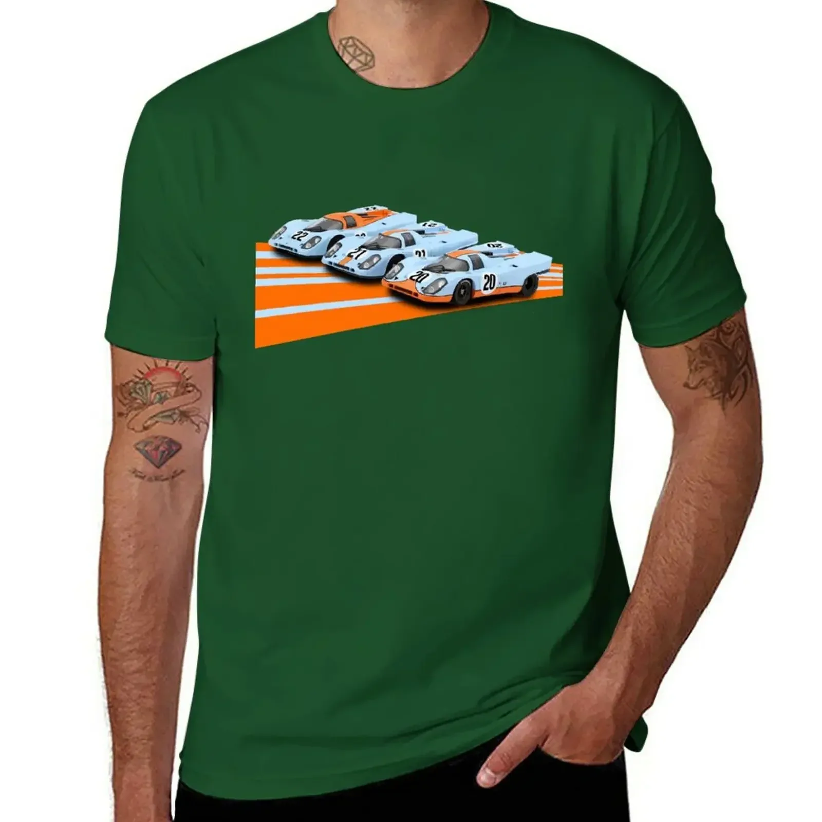Sweat Shirts Heavyweight T Shirts Anime Mens Graphic T-Shirts Funny New Porsch 917 1971 No 20 21 22 - 3 Classicliveries T-Shirt | Mfg Dreams Sweat Shirts Heavyweight T Shirts Anime Mens Graphic T-Shirts Funny New Porsch 917 1971 No 20 21 22 - 3 Classicliveries T-Shirt - Image 6